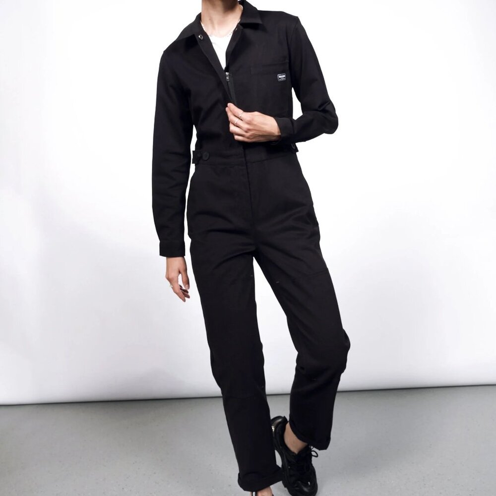 WILDFANG- The Essential Long Sleeve High Waisted Coverall, Size Medium